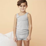 Boy's and boy's boxers in 100% organic cotton