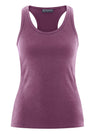 Yoga tank top in hemp and organic cotton