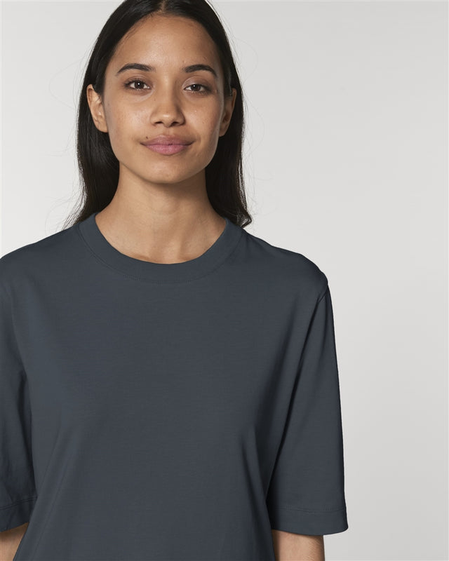 Fringer women's boxy t-shirt in heavy organic cotton