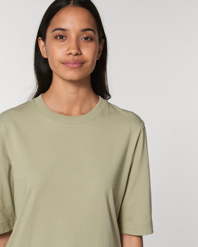 Fringer women's boxy t-shirt in heavy organic cotton