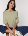 Fringer women's boxy t-shirt in heavy organic cotton