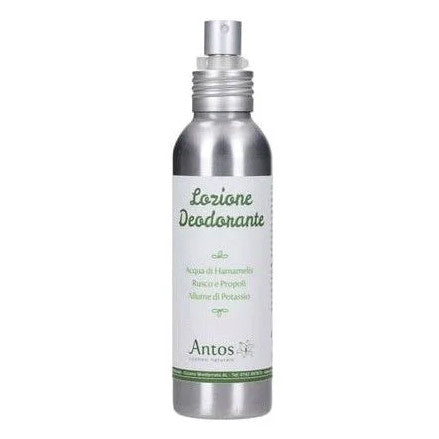 Non-alcoholic antibacterial spray deodorant with Hammamelis and propolis