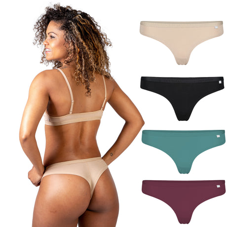 St. Eva Brazilian briefs in Eucalyptus TENCEL™