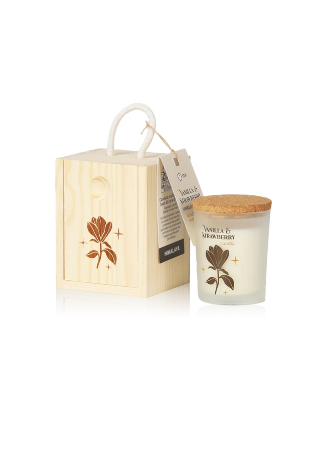 Himalaya Candle - Little BOX LEGNO Fiore