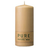 PURE NATURE candle with stearin and rapeseed oil 6x13 cm