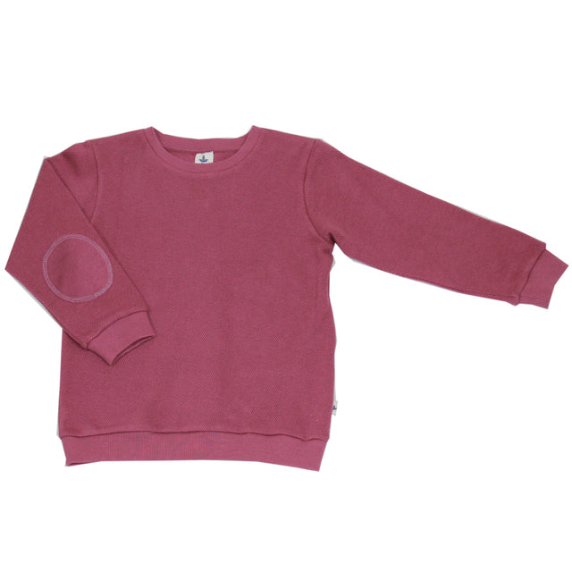 Piquet children's sweatshirt 100% organic cotton