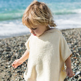 Bamboo toweling Poncho bathrobe