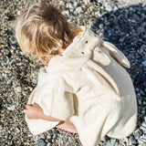 Bamboo toweling Poncho bathrobe