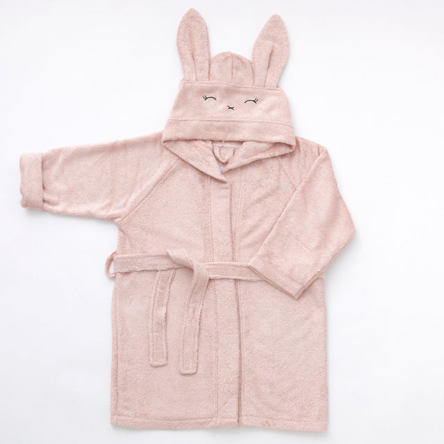 Bamboo terry bathrobe for children