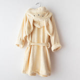 Bamboo terry bathrobe for children