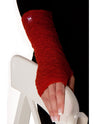 Biesen long fingerless gloves in pure Alpaka wool