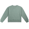 Boxy women's sweatshirt in organic cotton