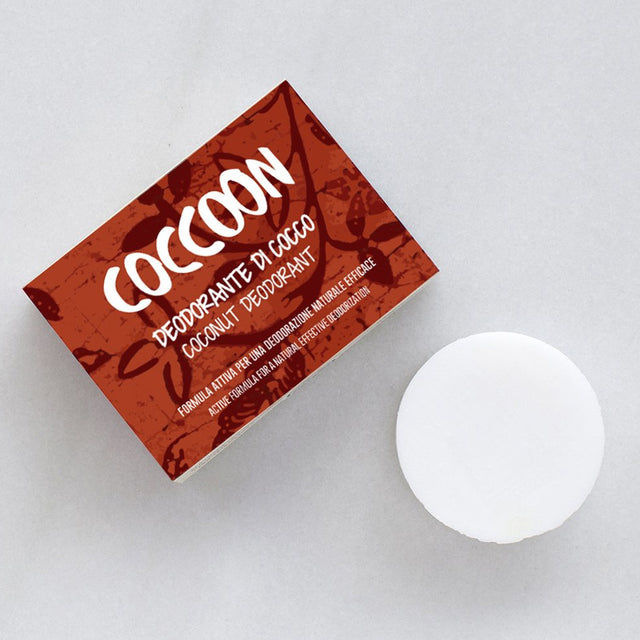 Solid coconut deodorant for sensitive skin