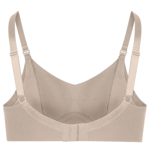 Nursing bra with seamless cup Organic fair cotton