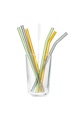 Cannucce in vetro borosilicato set da 6 pezzi