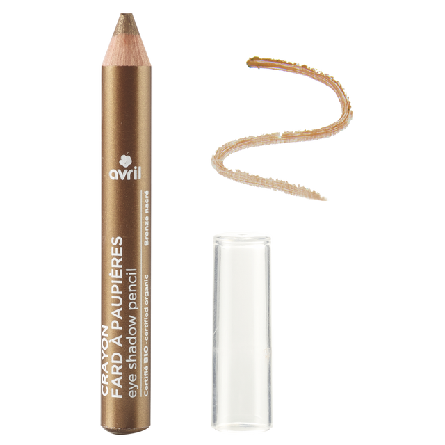 Organic Bronze nacré eyeshadow pencil