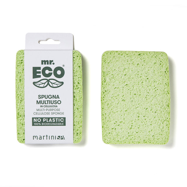 Multipurpose vegetable sponge in 100% biodegradable cellulose