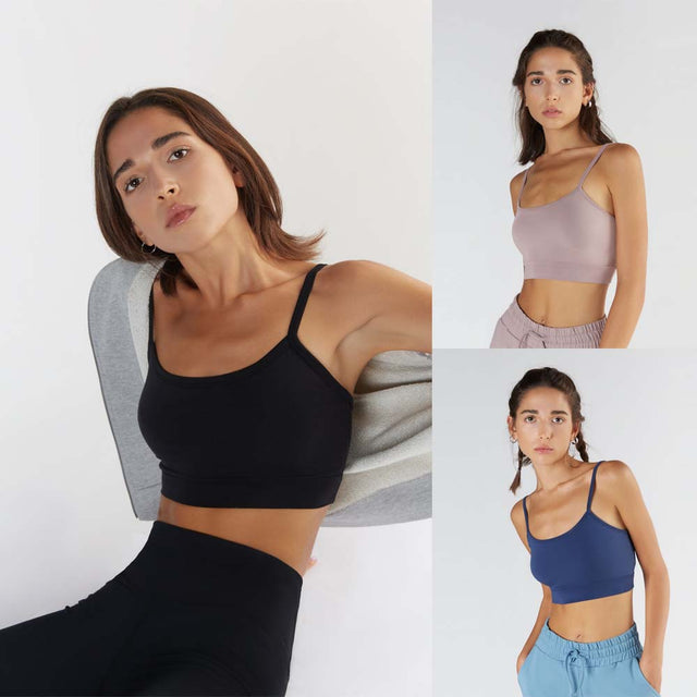 True North Sports Bra Top in Micromodal