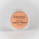 Porcelain Mattifying Compact Powder BioVegan Benecos