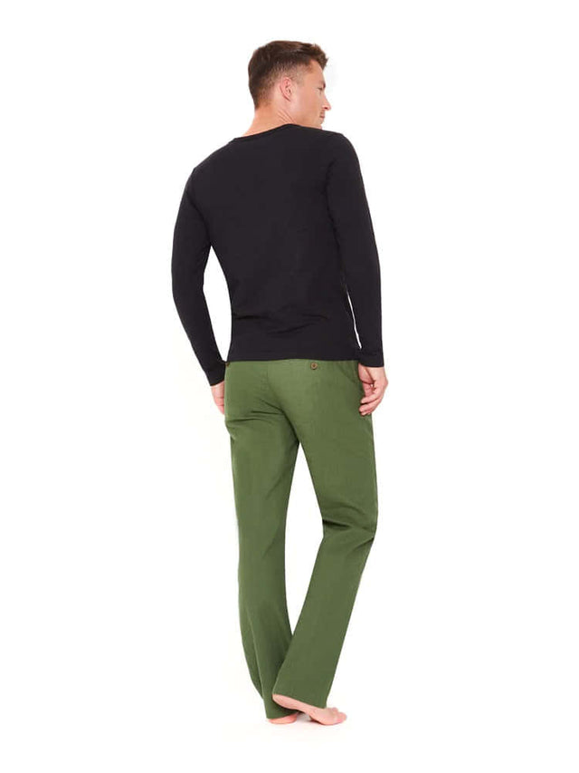 Pantaloni Chino unisex in canapa e cotone biologico