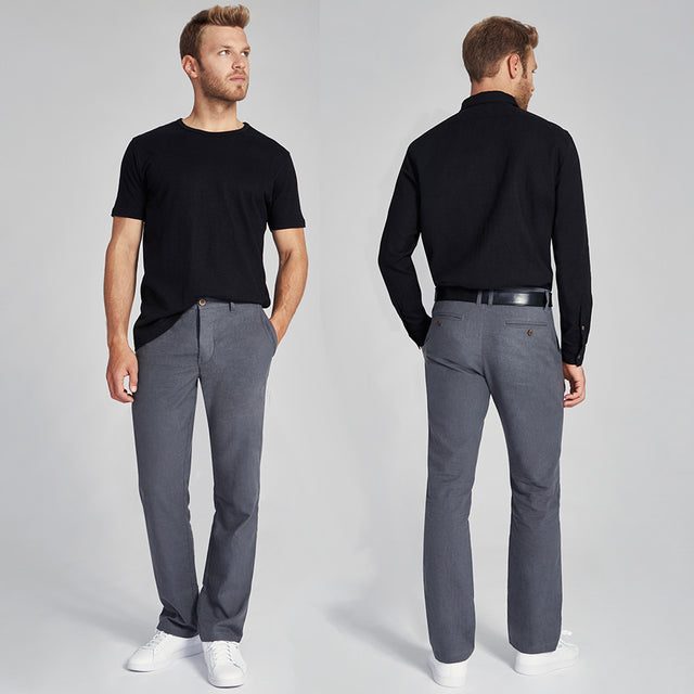 Pantaloni Chino unisex in canapa e cotone biologico