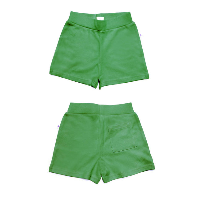 Unisex children's shorts in 100% organic cotton