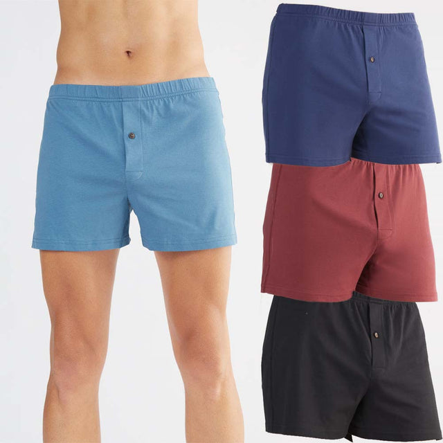 Men's boxers in 100% organic cotton