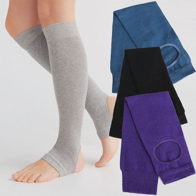 Calze Yoga da donna in cotone biologico