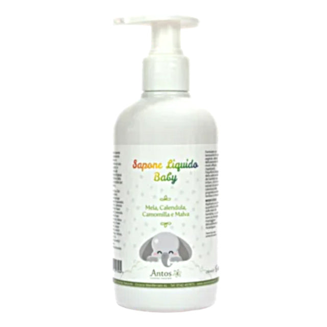 Sapone liquido Baby con Mela, Calendula, Camomilla e Malva