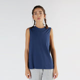 Loose Fit Sport Tank Top in Organic Cotton and Micromodal