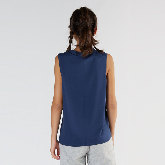 Loose Fit Sport Tank Top in Organic Cotton and Micromodal