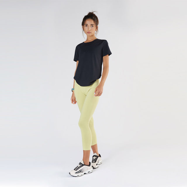 Loose Fit Sport T-shirt in Organic Cotton and Micromodal