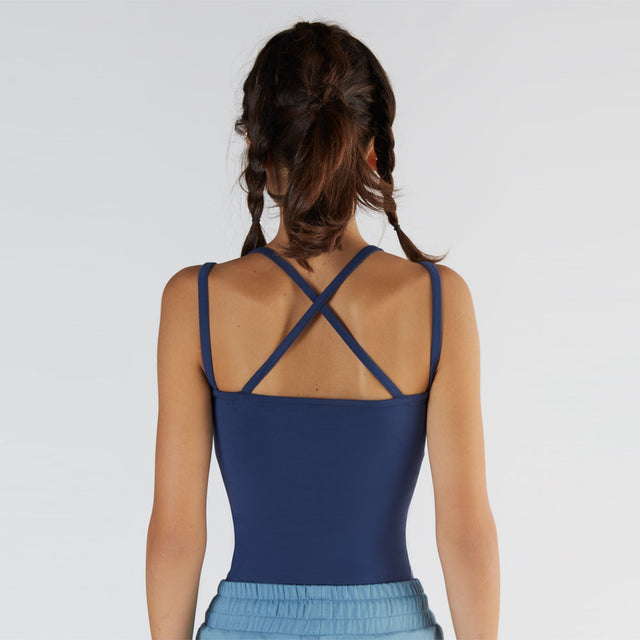 Top Sport tank top with narrow strap in Micromodal