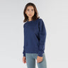 Women's sports sweatshirt in organic cotton and Tencel