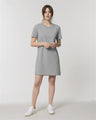 Spinner T-shirt dress in organic cotton