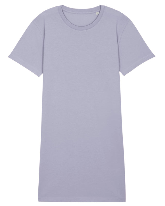 Spinner T-shirt dress in organic cotton