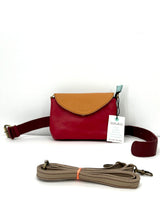 Carol handbag with Fairtrade recycled leather belt