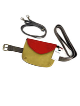 Carol handbag with Fairtrade recycled leather belt