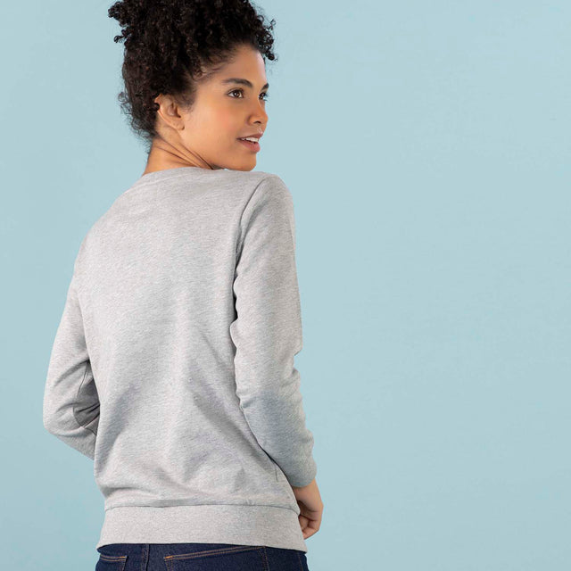 EasyBio women's sweatshirt in organic cotton