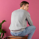 EasyBio men's crewneck sweatshirt in organic cotton