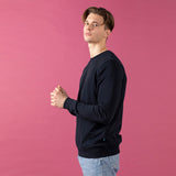 EasyBio men's crewneck sweatshirt in organic cotton