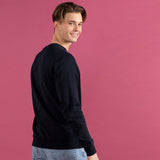 EasyBio men's crewneck sweatshirt in organic cotton