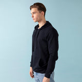 EasyBio men's sweatshirt with hood in organic cotton