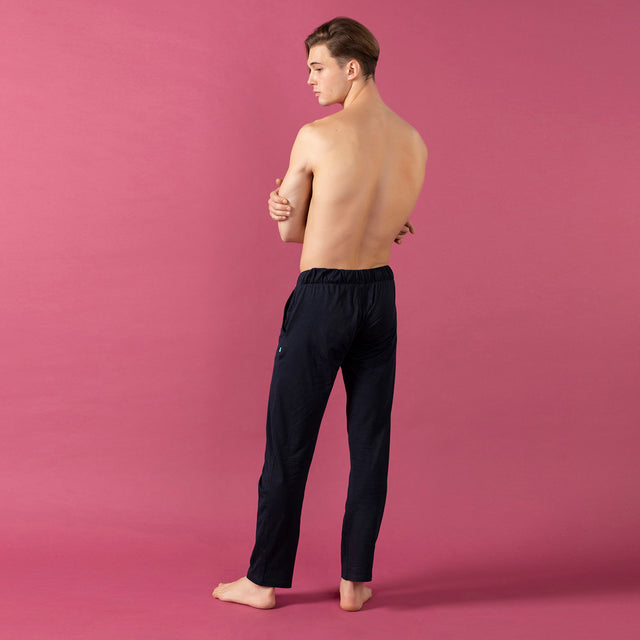 Lightweight sports and leisure trousers for men in organic cotton