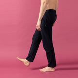 Lightweight sports and leisure trousers for men in organic cotton