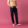 Lightweight sports and leisure trousers for men in organic cotton