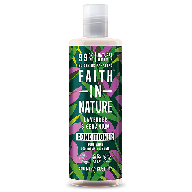 Faith - Vegan Lavender &amp; Geranium Conditioner 400 ml