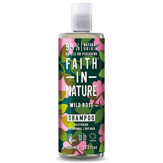 Faith - Wild Rose Vegan Shampoo 400 ml