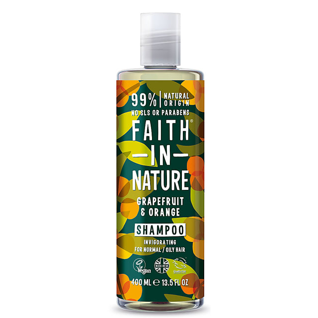 Faith - Grapefruit &amp; Orange Vegan Shampoo 400 ml