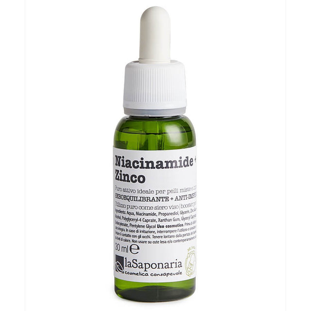 Niacinamide + Pure Active Zinc for pimples, imperfections and blackheads